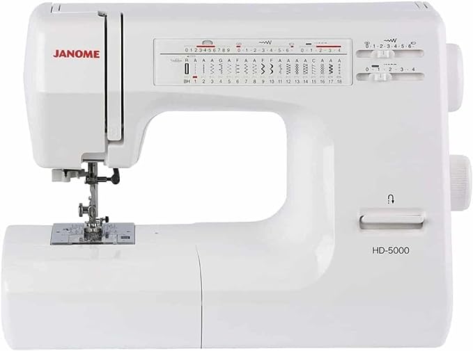 Janome HD5000 - Best Heavy-Duty Upholstery Sewing Machine